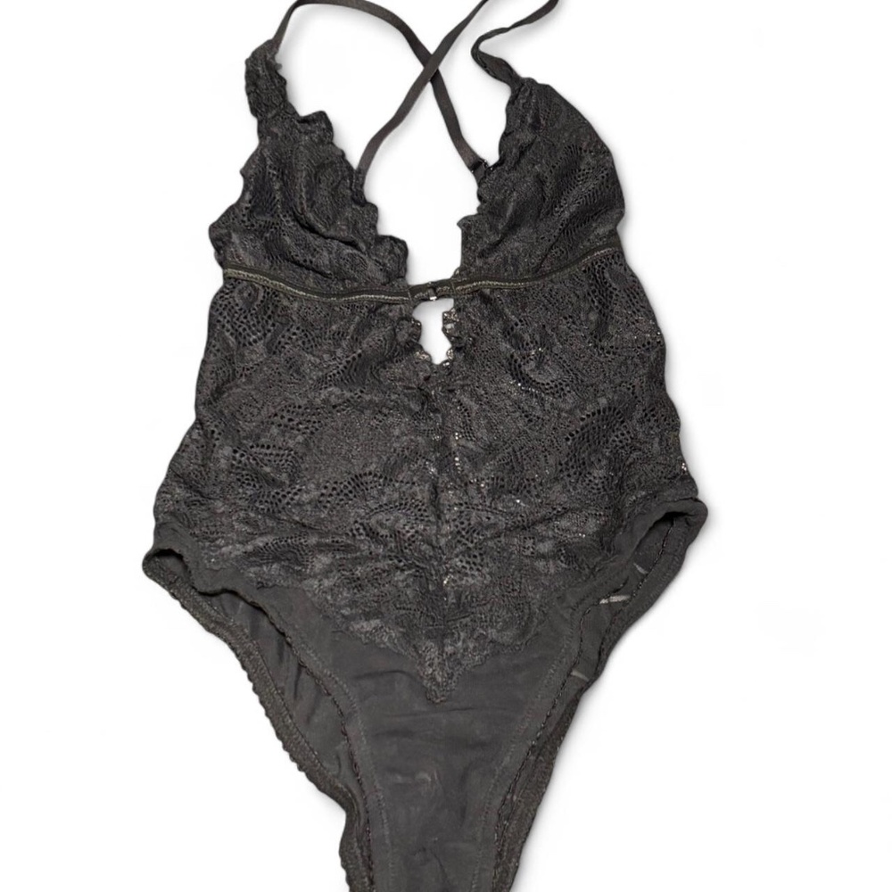 la vie en rose lace bodysuit/teddy